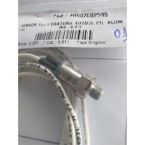 Sensor De Temperatura Autoclave Gnatus Saevo D700 12 21Litros