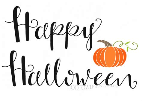 Happy Halloween Printables
