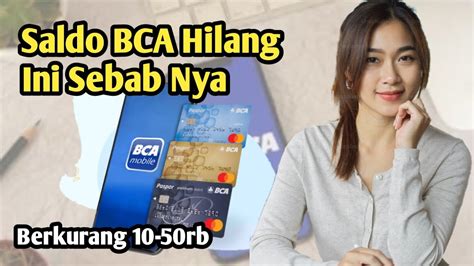 Kenapa Saldo BCA Xpresi Tiba Hilang Berkurang Terus 10 25 40 50 Ribu