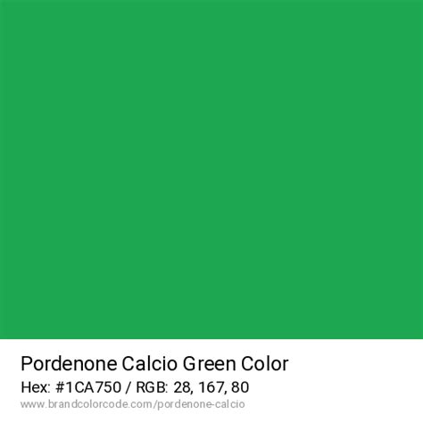 Pordenone Calcio Brand Color Codes » BrandColorCode.com