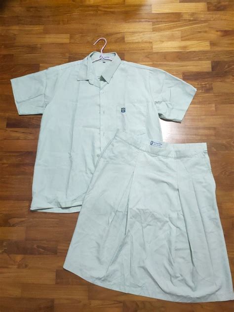 Yishun Town Secondary Uniform Set Womens Fashion Dresses And Sets