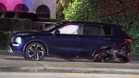 Stolen Gun Suspect Flees After Chase Ends In Crash In Miami Police