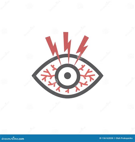 Dry Eye Syndrome. Vector Illustration. | CartoonDealer.com #100517237