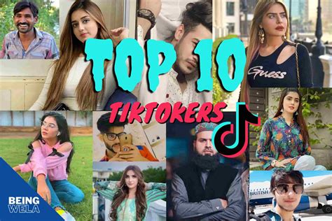 Top 10 TikTokers of Pakistan 2021 - Being Wela