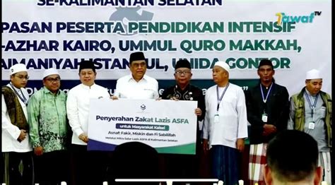 Asfa Foundation Fasilitasi Ustadz Pesantren Di Kalsel Untuk Belajar