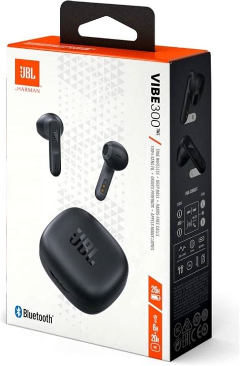 JBL Wave 300TWS True Wireless Earbuds, Deep Bass Sound, 26H Battery ...