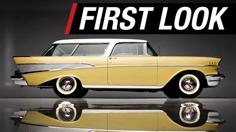 First Look Chevrolet Nomad Wagon Barrett Jackson Youtube