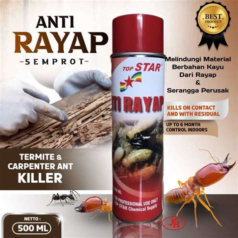 Jual Obat Anti Rayap Kayu Semprot Semprotan Pembasmi Rayab Tanah Untuk