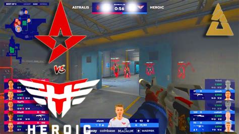 ASTRALIS Vs HEROIC NUKE HIGHLIGHTS BLAST CSGO HIGHLIGHTS YouTube