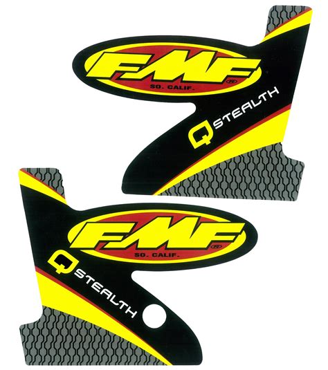 Fmf Racing Replacement Exhaust Decals Free Shipping On Orders