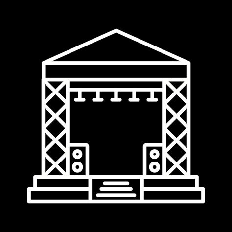 Stage Vector Icon 16221537 Vector Art At Vecteezy