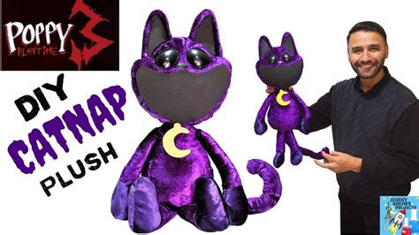 Diy Catnap Plush From Poppy Playtime Chapter 3 Youtube