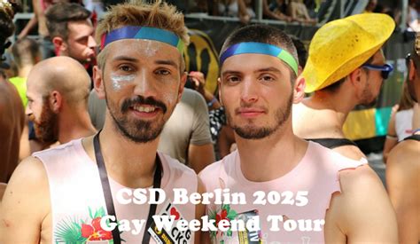 Berlin Gay Pride CSD Berlin Weekend Package Adonis Gay Holiday Gaily Tour