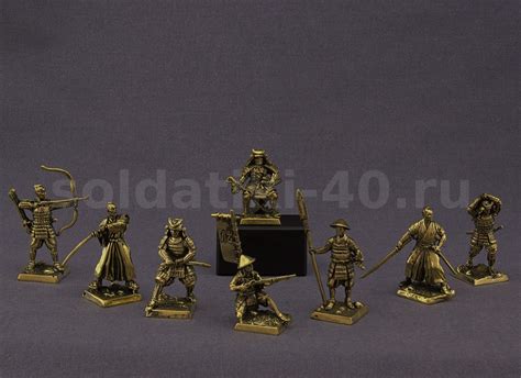Самураи набор солдатиков - купить по хорошей цене в магазине -soldatiki ...
