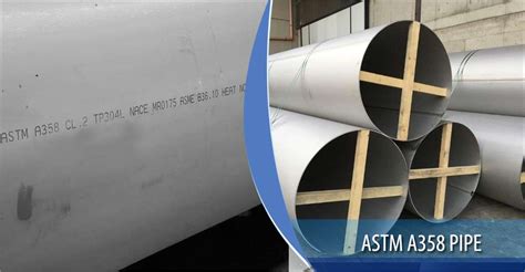 ASTM A358 TP316L Class 1 Stainless Steel EFW Pipe SA 358 TP304L