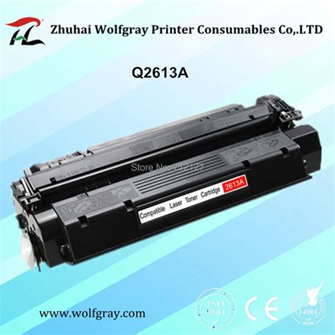 Compatible black toner cartridge for HP Q2613A 2613a 2613 LaserJet 1300 ...