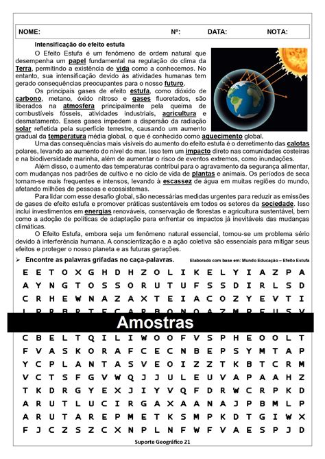 22 Atividades sobre Impactos Ambientais 🔥