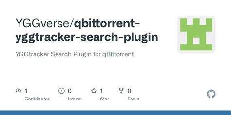GitHub - YGGverse/qbittorrent-yggtracker-search-plugin: YGGtracker ...