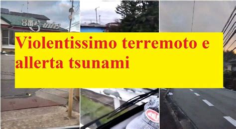 Tsunami Dopo Forte Terremoto La Zona Colpita