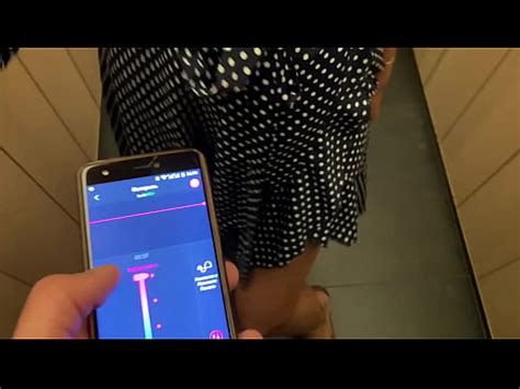 Risky LOVENSE ORGASM CONTROL At The Bar XVIDEOS