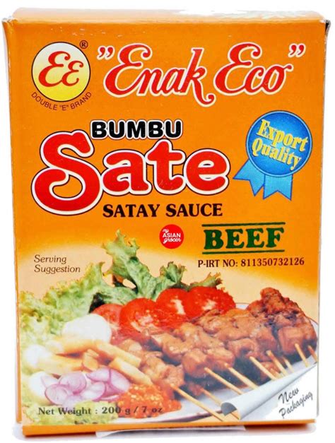 Enak Eco Satay Sauce Product Vegan Act