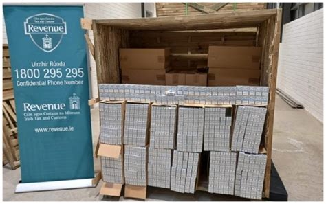 Sniffer Dog Helps Find Multi Million Euro Haul Of Illegal Cigarettes At