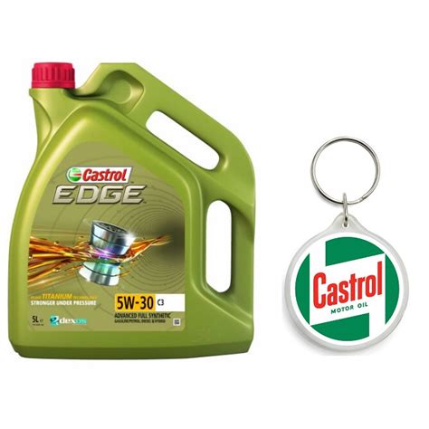 Set Ulei De Motor Edge W C L Cu Breloc Castrol X Cm Emag Ro