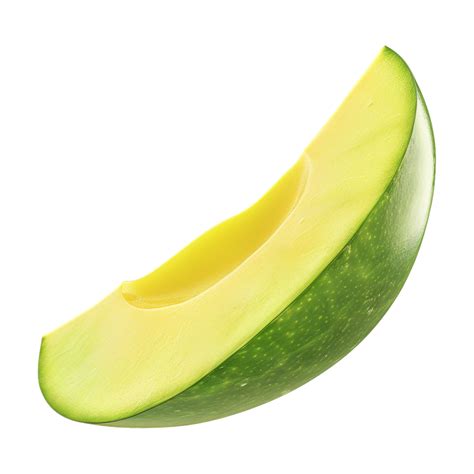 Green Mango Slice On Transparent Background 47085737 Png