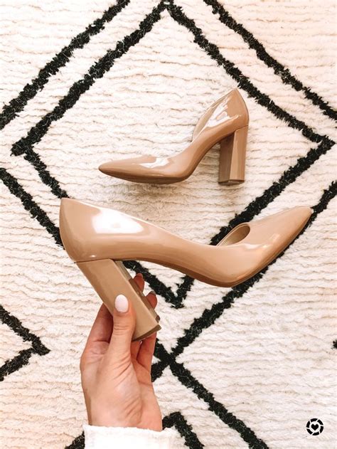 Nude Block Heel Pumps Heels Work Heels Heels Outfits