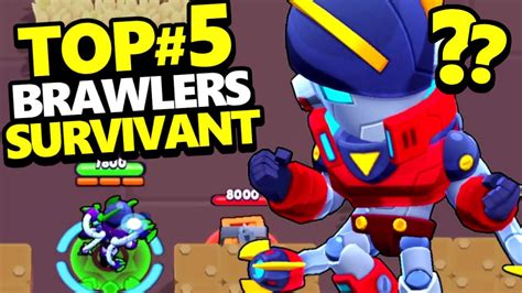 Les PROS Jouent Ces BRAWLERS En SURVIVANT Top 5 YouTube