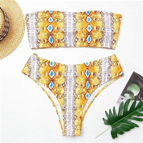 Bikini Damskie P1162 Lunzo Pl