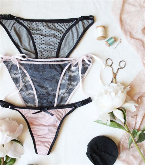 Lingerie Sewing Pattern Ohhh Lulu Nora Adjustable And Side Tie