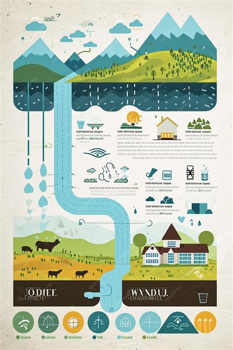 An infographic explaining the impact of climate change on water