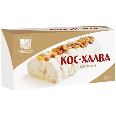 Кос-халва Коломчаночка с изюмом, 200г купить на OZON по низкой цене ...