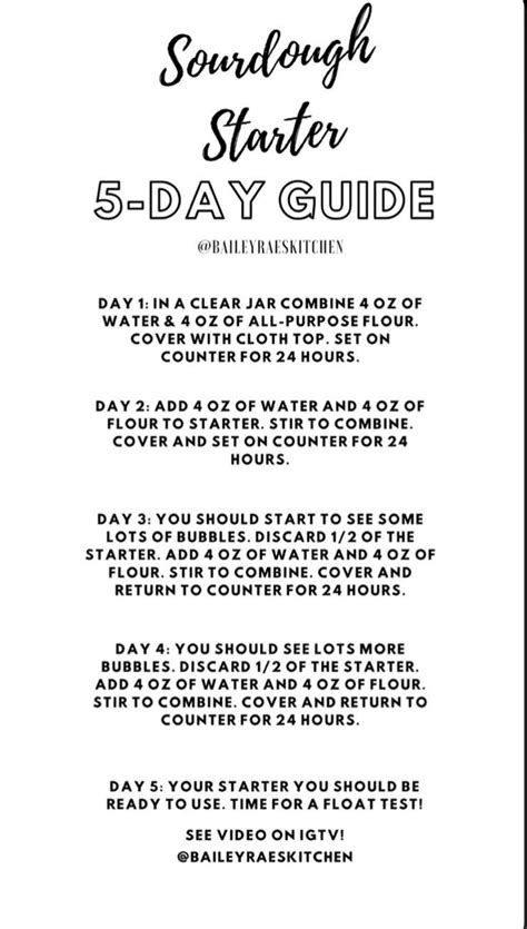 how to make sourdough starter 7