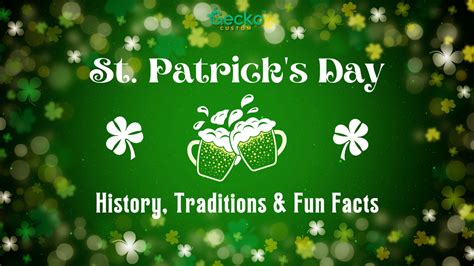 st patricks day history traditions fun facts geckocustomcom