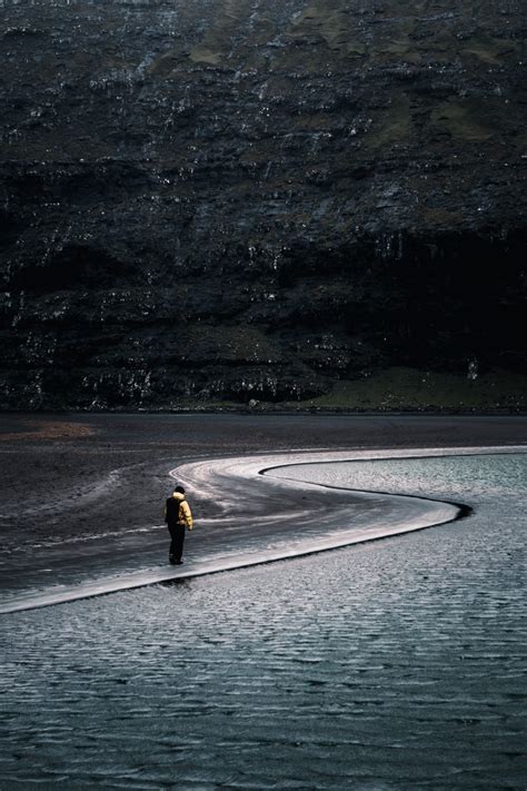 saksun beach faroe islands
