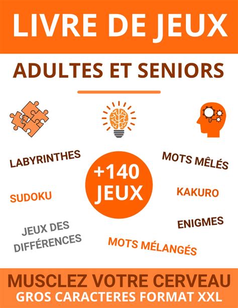 Buy Livre De Jeux Adultes Et Seniors 140 JEUX MUSCLEZ VOTRE CERVEAU