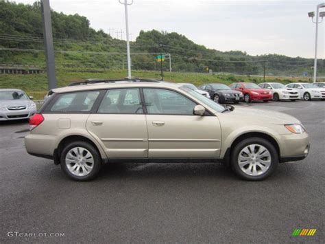 Harvest Gold Metallic 2008 Subaru Outback 30r Llbean Edition Wagon