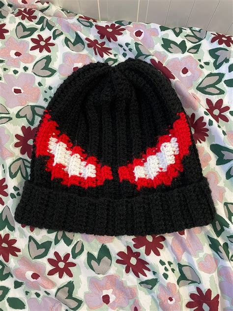 Spider Man Crochet Beanie Etsy