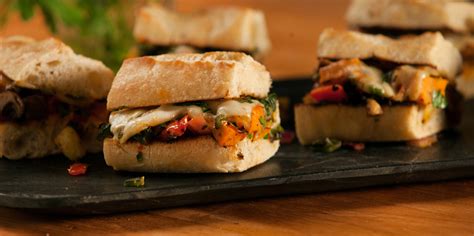 Grilled Veggie Sliders Recipe Sargento