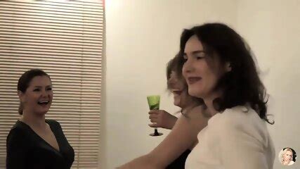 Several Mature Women Enjoying One Man