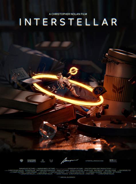 Interstellar Christopher Nolan Poster
