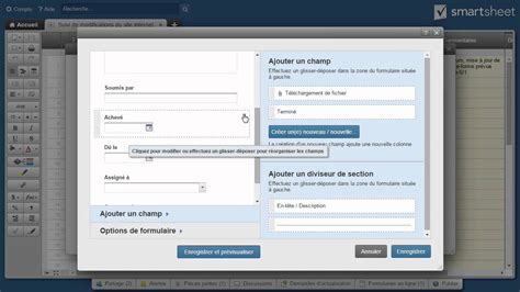 Formulaires En Ligne Dans Smartsheet Youtube