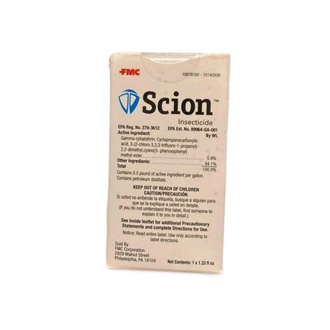 Scion Insecticide With Uvx™ Technology