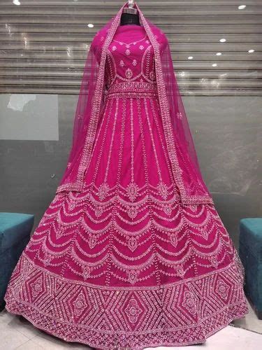 Net Machine G Embroidered Lehenga Choli Set At Best Price In Surat