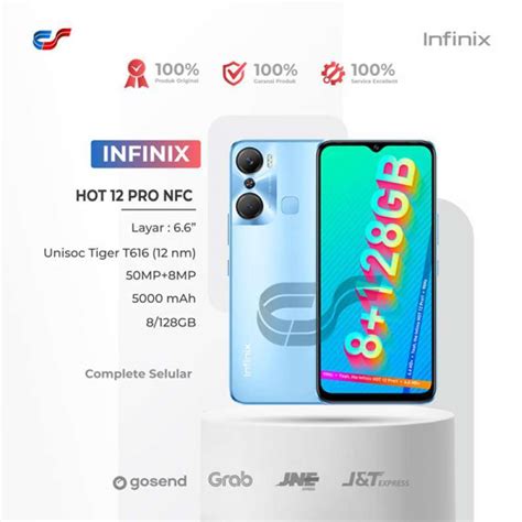 Jual Infinix Hot Pro Nfc Gb Unisoc Tiger T Nm Display Type Ips Lcd Hz