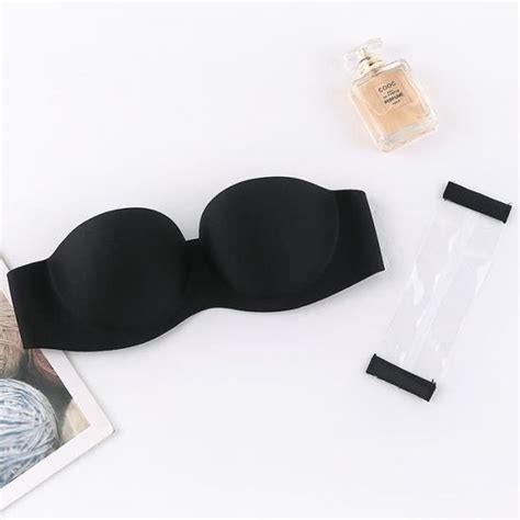 Soutien Gorge Soutiens Gorge Push Up Sans Bretelles Pour Femmes Lingerie Sans Couture Soutien