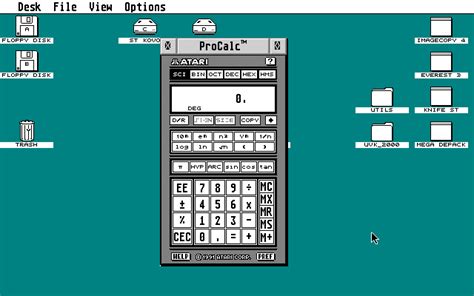Atari ST ProCalc : scans, dump, download, screenshots, ads, videos ...