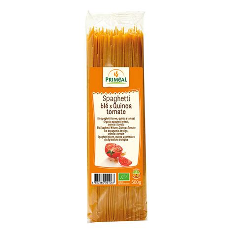 Primeal Spaghetti Bl Et Quinoa Tomate Bio G Bio Maroc Primeal Maroc